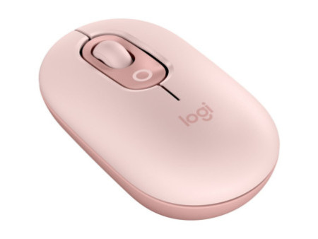 LOGI POP Mouse with emoji - ROSE