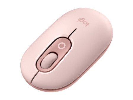 LOGI POP Mouse with emoji - ROSE