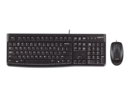 LOGITECH MK120 Clavier Souris Filaire FR