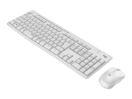 LOGI MK295 Silent Wireless Combo - White