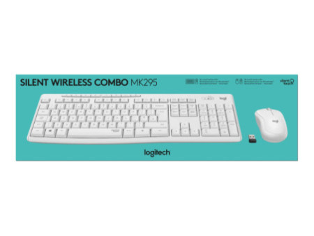 LOGI MK295 Silent Wireless Combo - White