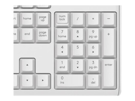 LOGI MK295 Silent Wireless Combo - White