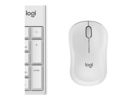 LOGI MK295 Silent Wireless Combo - White