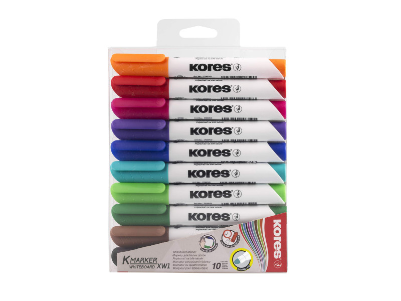 Kores Marqueur pour tableau blanc K MARKER XW1, pointe ogive