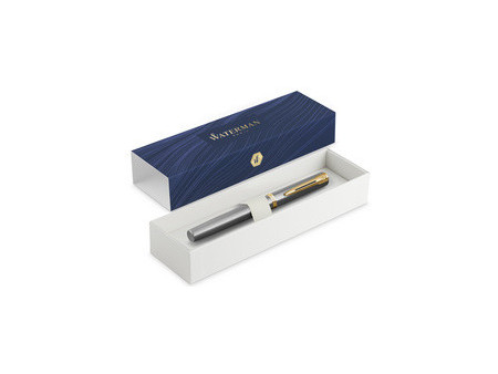 WATERMAN Stylo plume Allure Impression, Acier G.T.