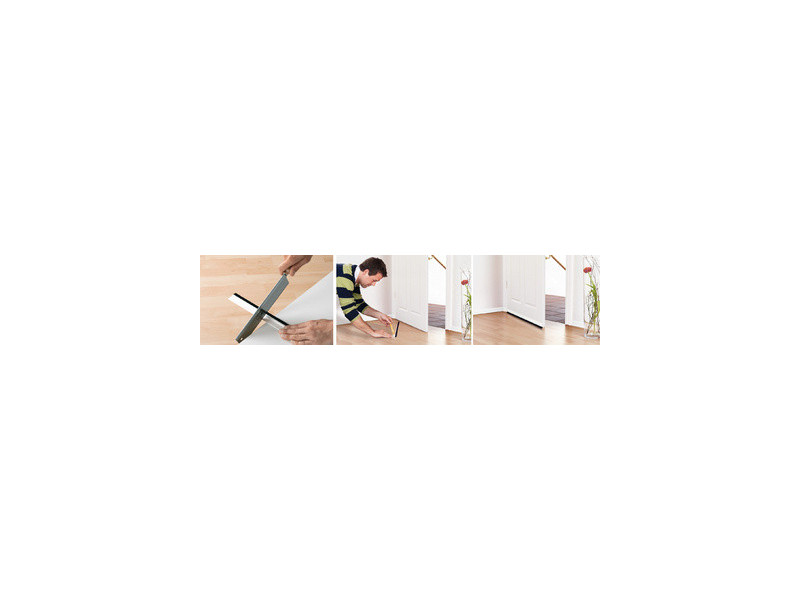tesa INSULATION Isolation bas de porte, transparent, 43 mm