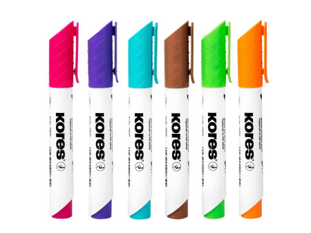 Kores Marqueur pour tableau blanc K MARKER XW1, pointe ogive