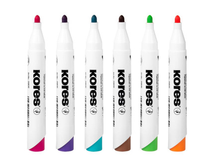 Kores Marqueur pour tableau blanc K MARKER XW1, pointe ogive