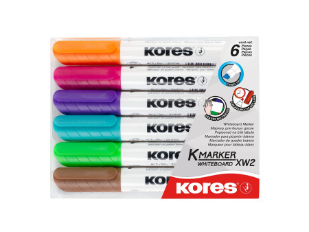Kores Marqueur pour tableau blanc K MARKER XW2, pointe