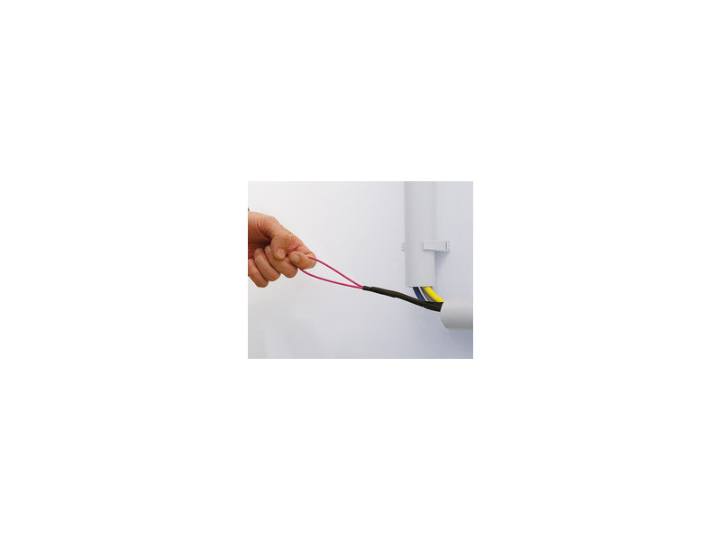 LogiLink Câble fibre optique U-DQ(ZN)BH, OM4, 100 m, noir