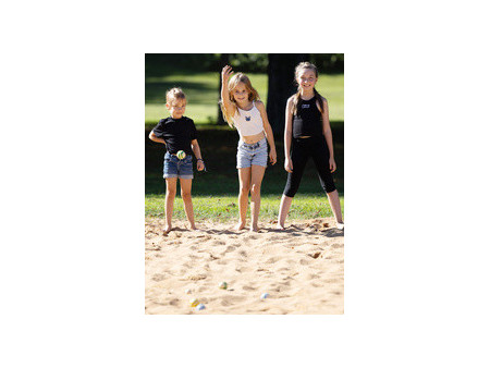 SCHILDKRÖT Jeu de boccia en bois, 6 boules + jack