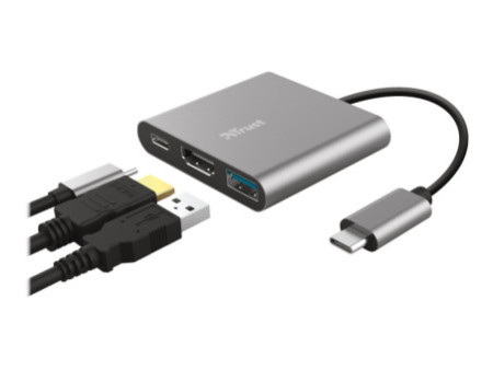 TRUST Adaptateur DALYX USB-C 3 en 1 HDMI