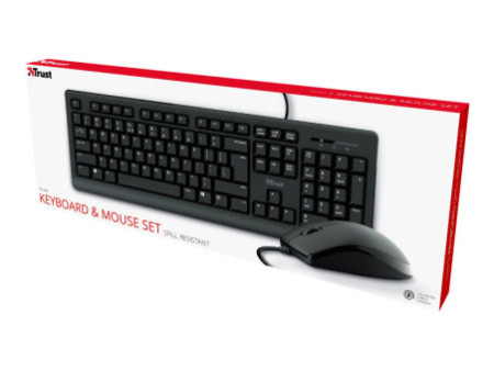 TRUST Pack clavier & souris filaire (FR)