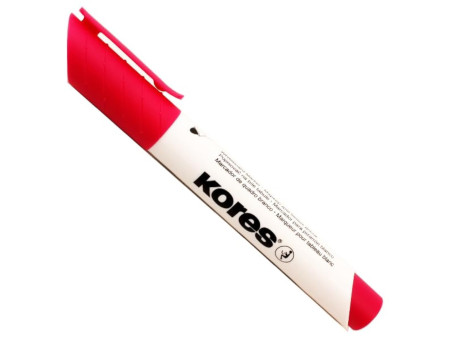 Kores Marqueur pour tableau blanc 'K MARKER', rose