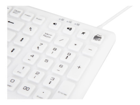 URBAN FACTORY Clavier en ABS et silicone