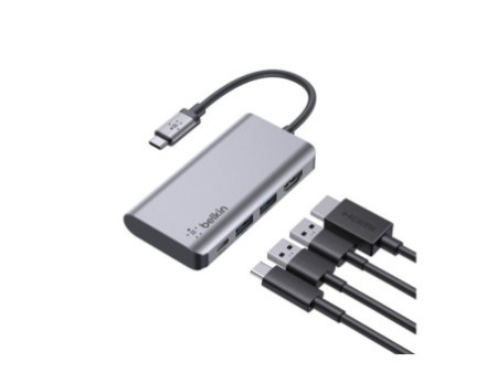 BELKIN Hub USB-C HDMI. 2x USB-A PD 100W