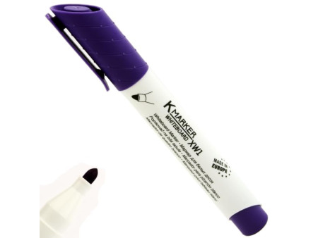 Kores Marqueur pour tableau blanc 'K MARKER', violet