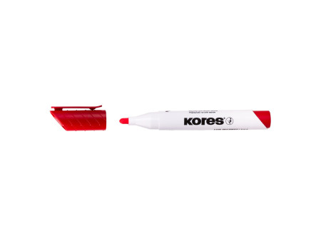Kores Marqueur pour tableau blanc 'K MARKER', rouge