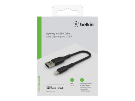 BELKIN Cable USB-A vers Lightning 0.15m