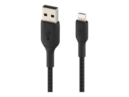BELKIN Câble tressé Lightning USBA 0.15m