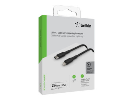 BELKIN Câble tressé Lightning USBC 2m