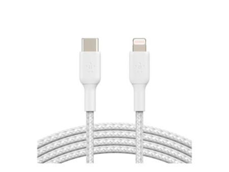 BELKIN Câble tressé Lightning USBC 2m
