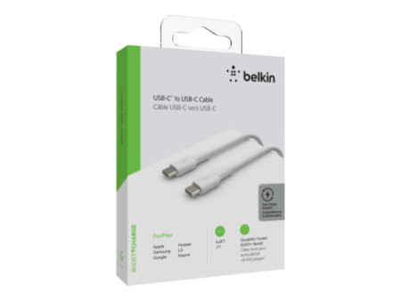BELKIN Cable USB-C vers USB-C 60W 2m