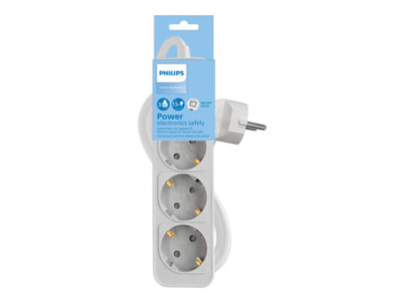 PHILIPS Rallonge multiprise 6 prises
