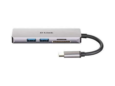 D-LINK USB-C 5-in-1 HDMI SD /microSD