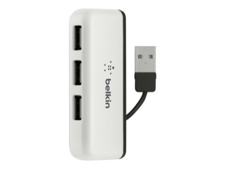 BELKIN Hub de Voyage 4 Ports USB 2.0 Noi