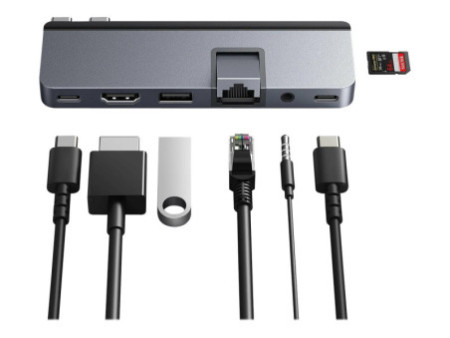 TARGUS Hyper HD7-in-2 USB-C Hub MBPro21