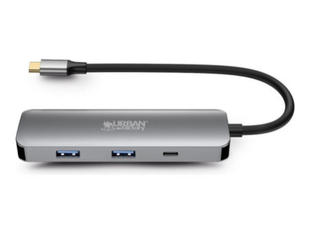 URBAN FACTORY Hubee 4in1 Hub Usb-C