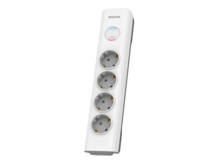 PHILIPS Rallonge multiprise 4 prises