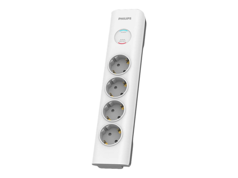 PHILIPS Rallonge multiprise 4 prises