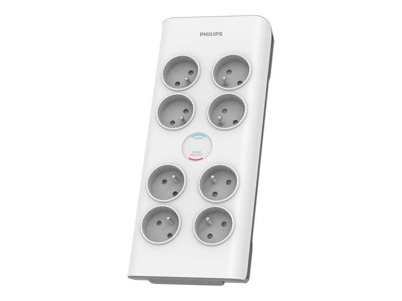 PHILIPS Rallonge multiprise 8 prises