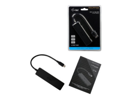 I-TEC USB C SLIM HUB 4 Port passive