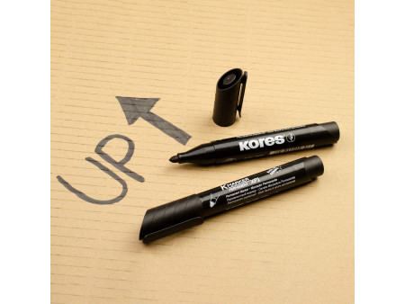 Kores Marqueur permanent 'K MARKER', pointe ogive, noir
