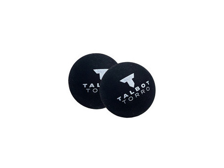 TALBOT torro Balle de squash, extra lent, noir/jaune