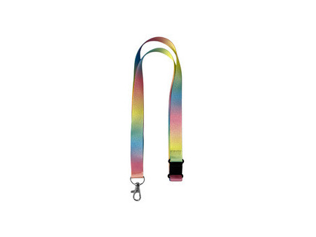 AVERY Tour de cou, en rPET, 20 x 440 mm, tons bleus