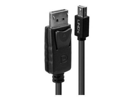 LINDY Mini DP zu DP Cable black 2m