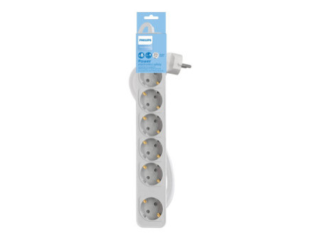 PHILIPS Rallonge multiprise 6 prises