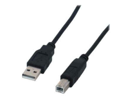 MCL Câble compatible USB 2.0 type A / B