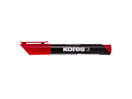 Kores Marqueur permanent 'K MARKER', pointe ogive, rouge