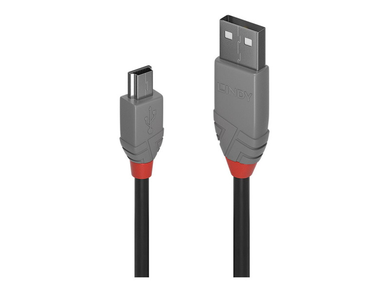 LINDY Câble USB 2.0 type A vers Mini-B