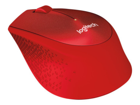 LOGI M330 Silent Plus Red - 2.4GHZ