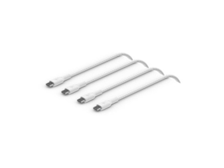 BELKIN Câble tressé USB-C USB-C 1m blanc