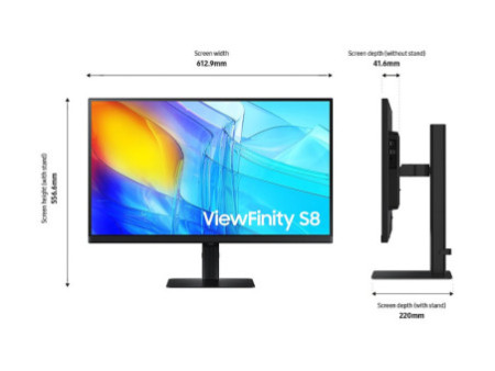 SAMSUNG ViewFinity S80D 27p UHD IPS 60Hz