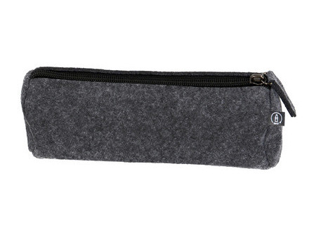 STOP Trousse, feutre RPET, gris foncé