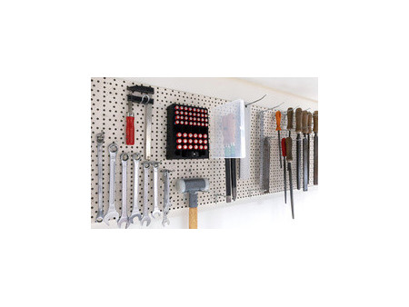 ANSMANN Boîte de rangement pour piles, pour 52 piles, garni