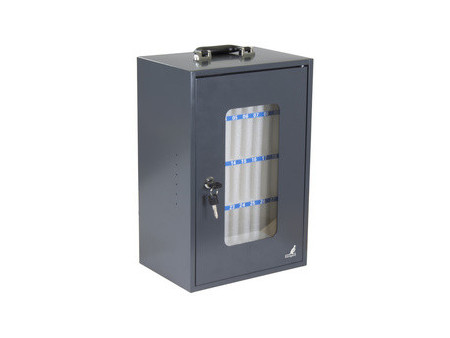kangaro Armoire pour smartphones, 36 logements, gris foncé